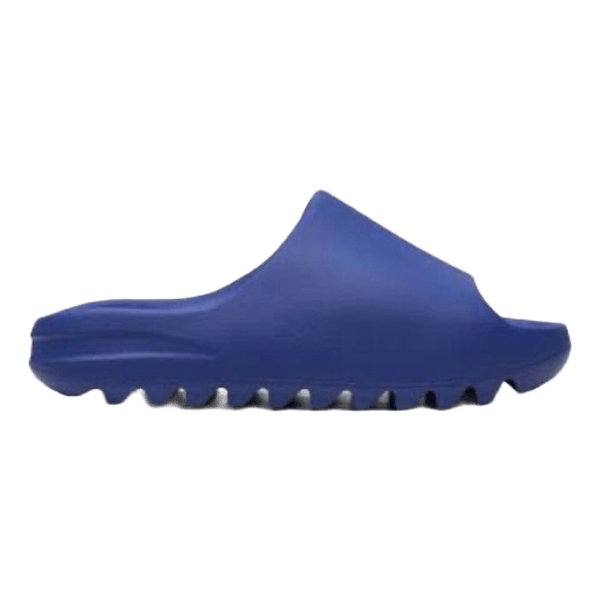 Blå yeezy slides