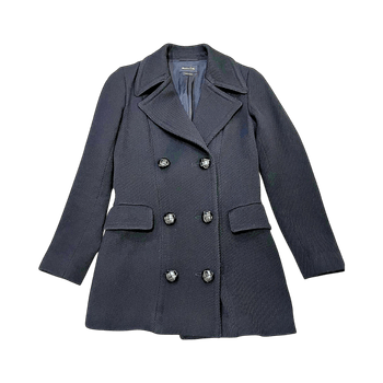 Musta villakangastakki