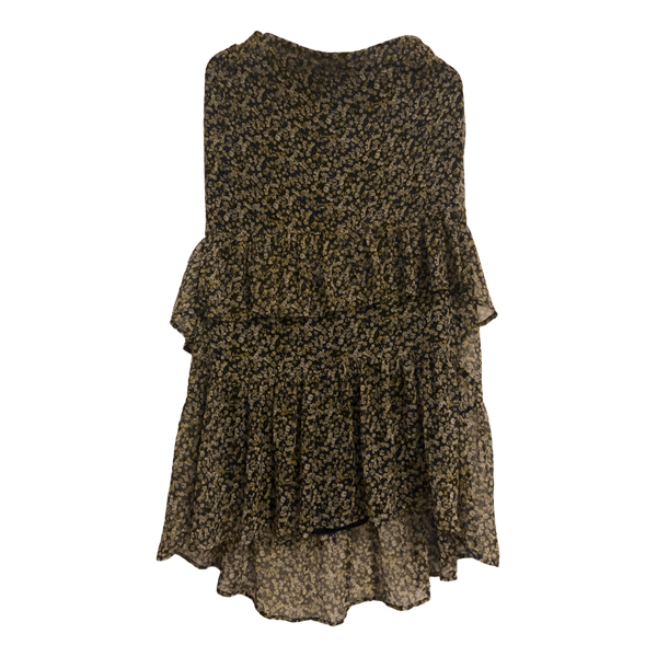Floral tiered skirt