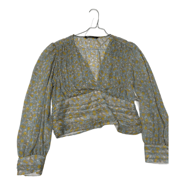 Zara mønstret bluse