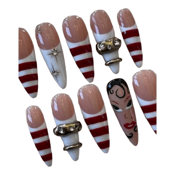 Christmas press on nails