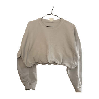 Pull&bear cropped sweatshirt