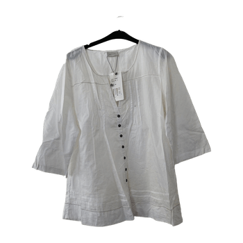 Green house blouse