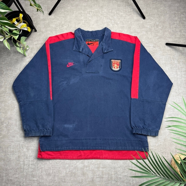 Vintage Nike Arsenal 1995/96 Denim Jacket