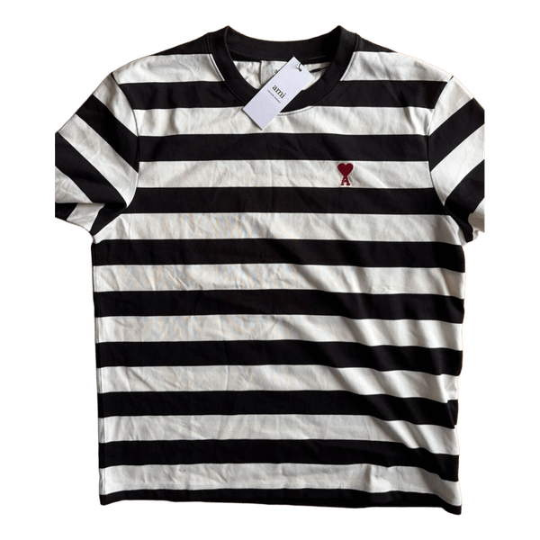 Ami Paris stribet t-shirt
