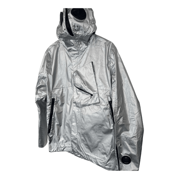 CP Company Sølv Goggle Jakke