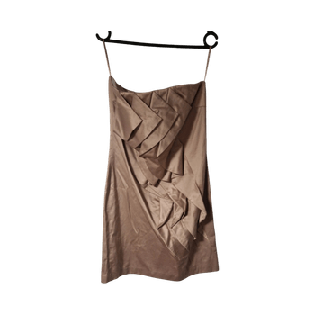 Beige hameellinen mekko