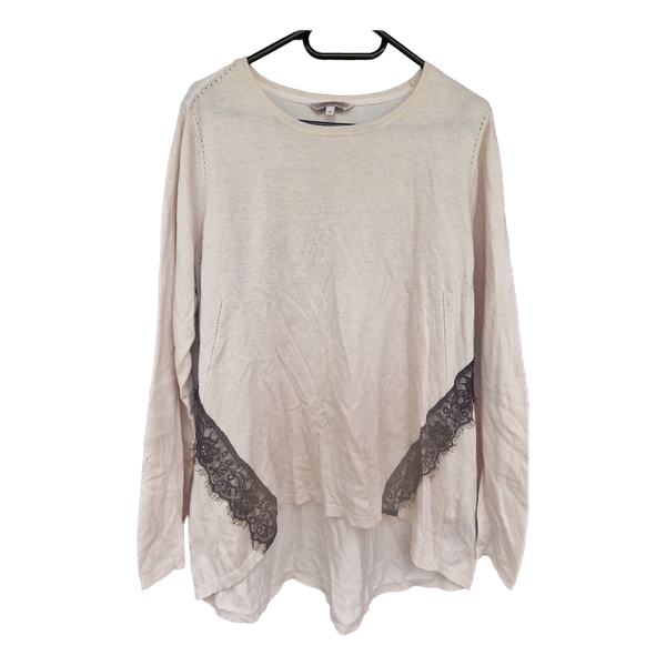 Beige lace jumper