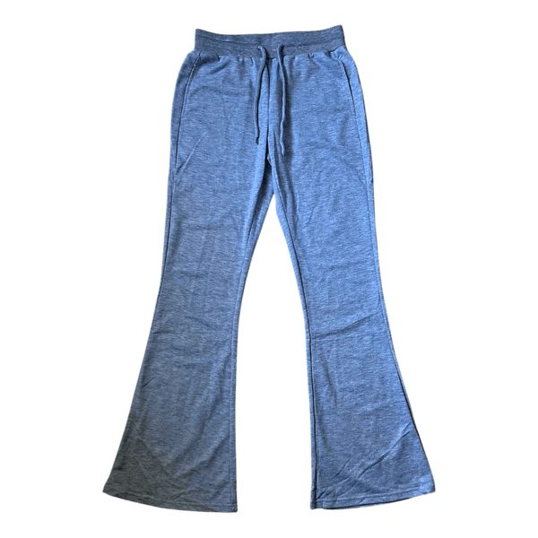 Grey flare sweatpants