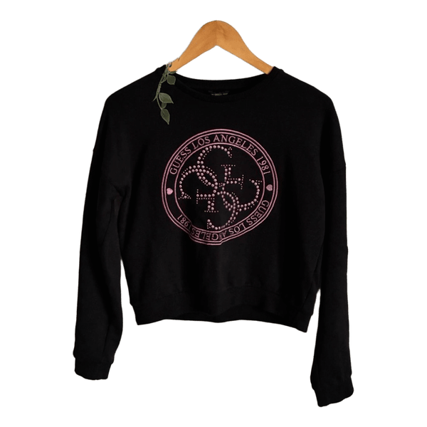 Black Guess logo sweatshirt