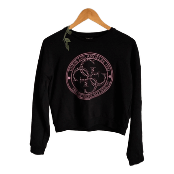 Black Guess logo sweatshirt
