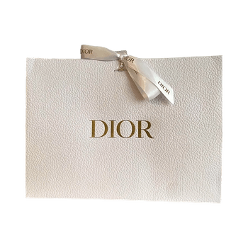 Dior lahjakassi & silkkinauha 28,5x21x10cm