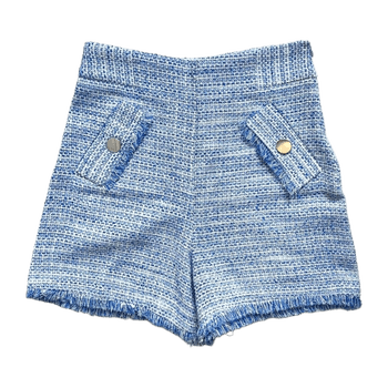 Sailor tweed shortsit high waist Zara
