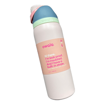 Owala FreeSip water bottle pink🌸