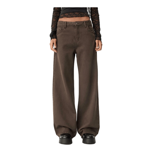 Brun wide leg denim