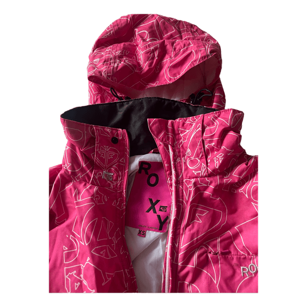 Roxy pinkki laskettelutakki