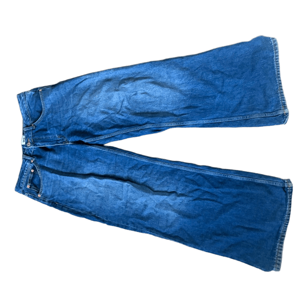 Blå wide leg jeans