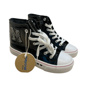 Mayoral Patent High-top Sneakers