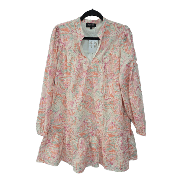 Floral tiered mini dress