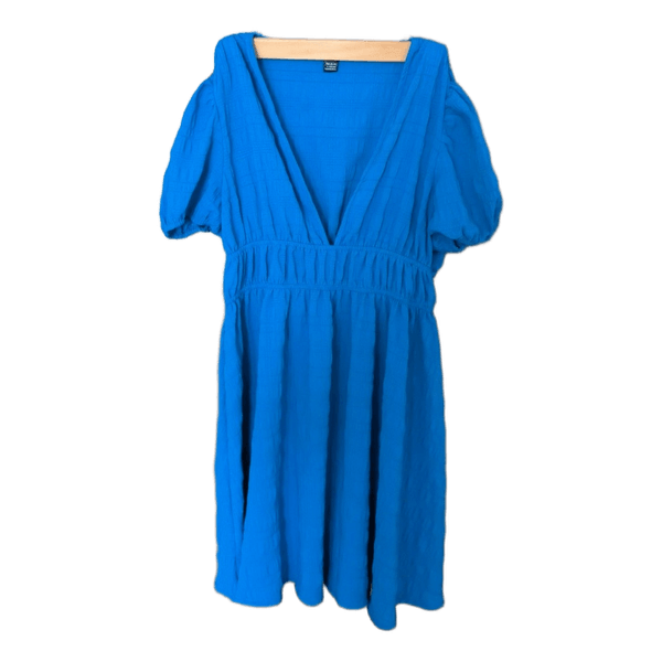 Blue dress