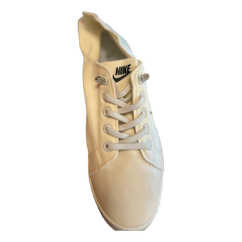 Nike cream canvas sneakers