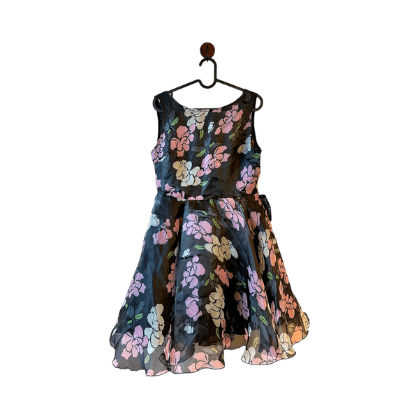 Marc Angelo Women’s black floral dress size UK 12 / EU 36 new with tags