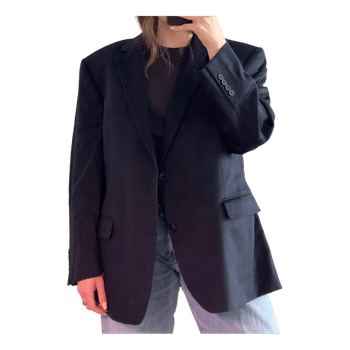 Tummansininen bleiseri