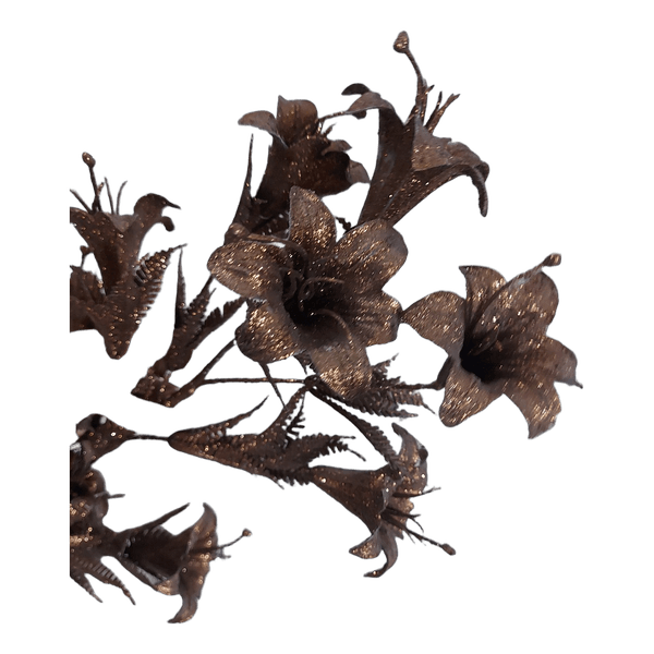 Stem of glitter flower