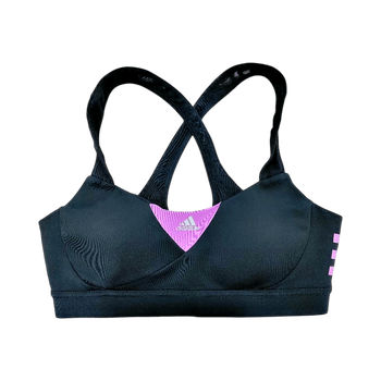 Musta-pinkit Adidas-treeniliivit/treenitoppi