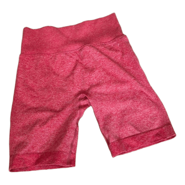 Røde seamless træningsshorts