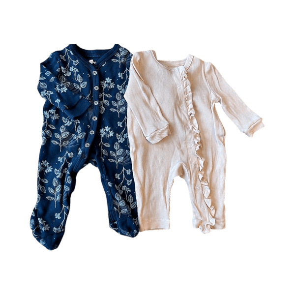 So Cute baby sleepsuits set
