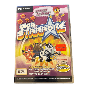 Giga Staraoke CD-ROM
