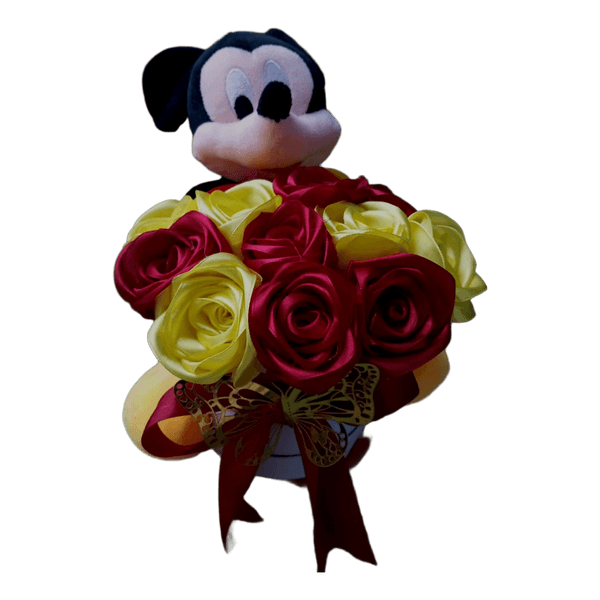Mickey Mouse pliušinė gėlė
