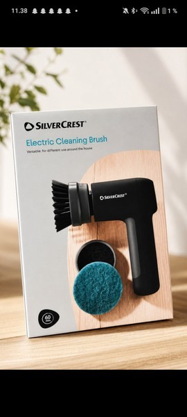 Uusi SilverCrest sähköinen puhdistusharja