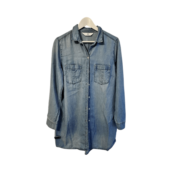 H&M Denim vaalean sininen farkkupaita
