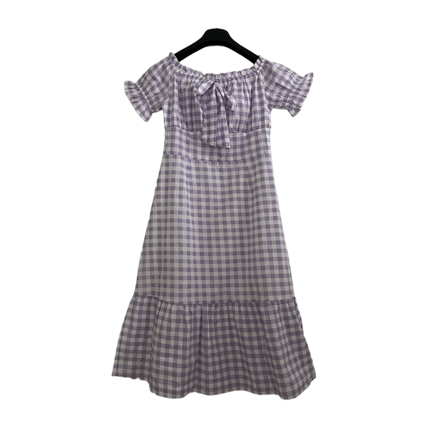 Influence lila milkmaid dress koko EU38 / UK10.