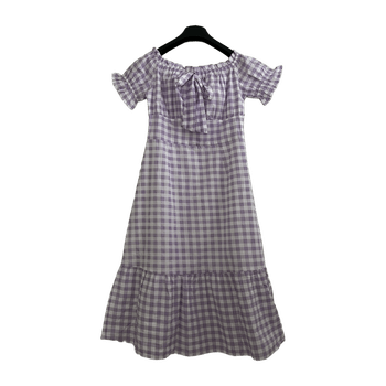 Influence lila milkmaid dress koko EU38 / UK10.