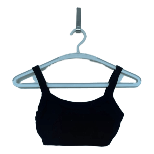 Black crop top