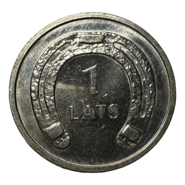 Latvijas 1 Lats monēta