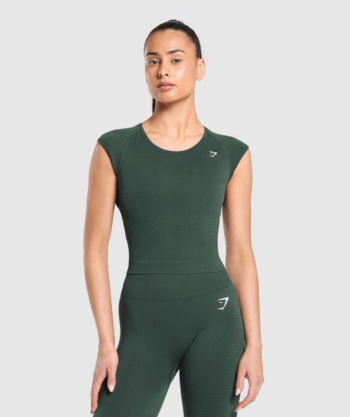 Vital scoop neck top