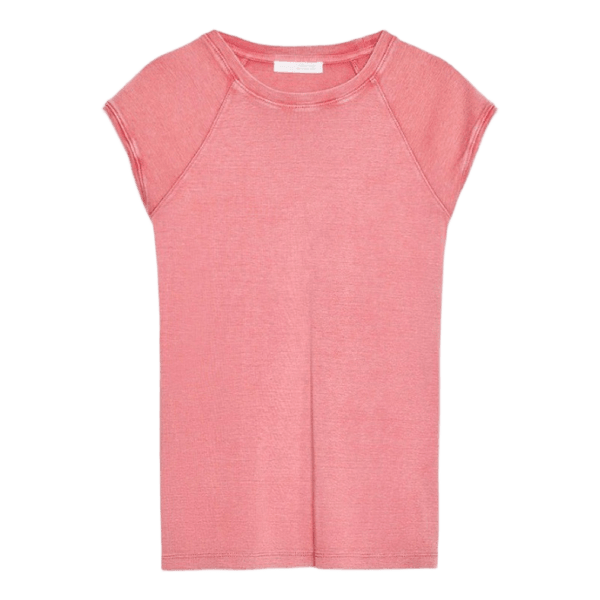 Lyserød t-shirt
