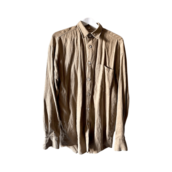 beige pellavainen paita