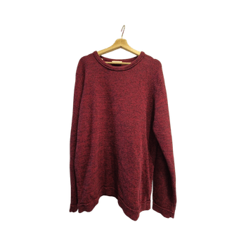 Burgundi puuvillapusero Selected Homme XXL