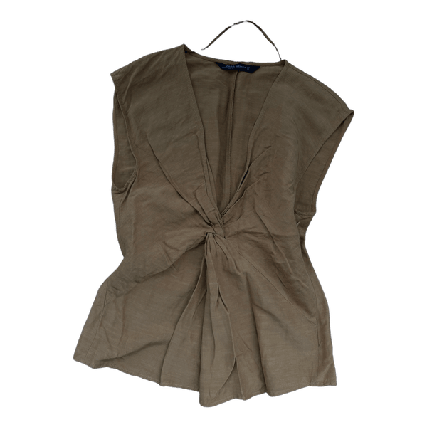 Mustard knot front top