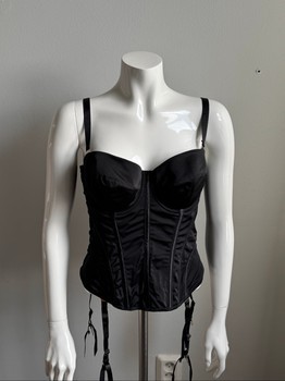 Black corset top