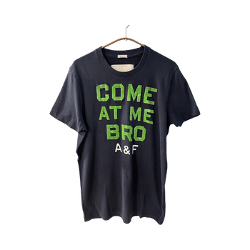 Abercrombie & Fitch Navy Print T-shirt