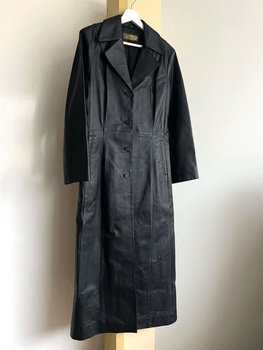 Vintage/real leather coat