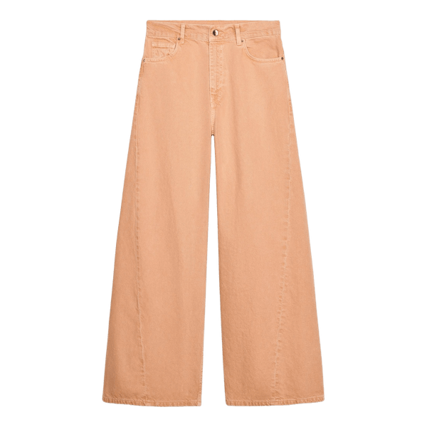 Zara orange jeans