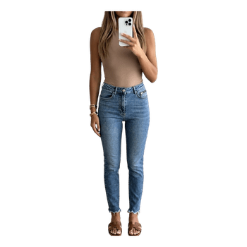 Blue Zara denim jeans