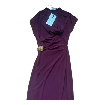Zara purple midi dress